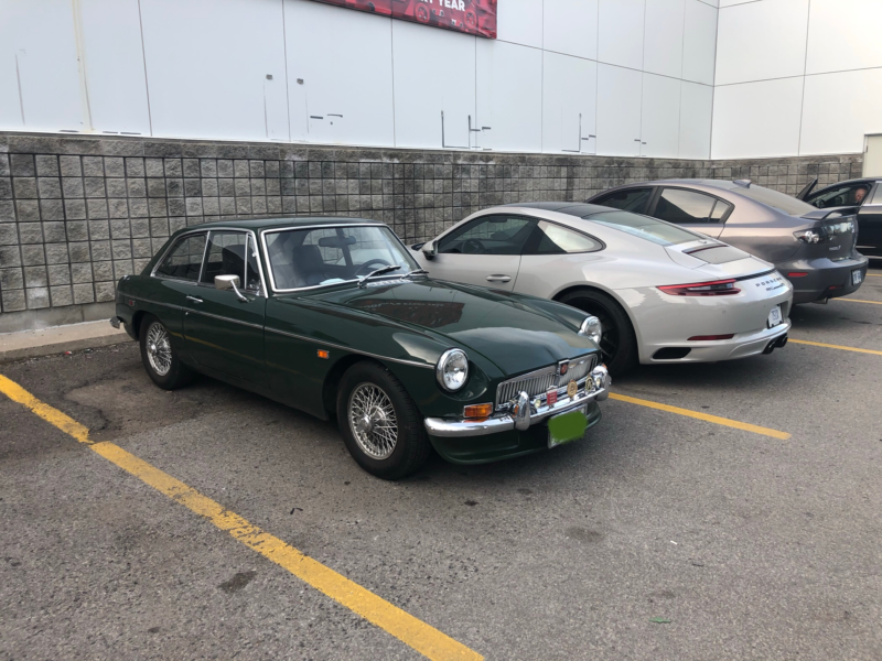 1969 MG MBG GT.